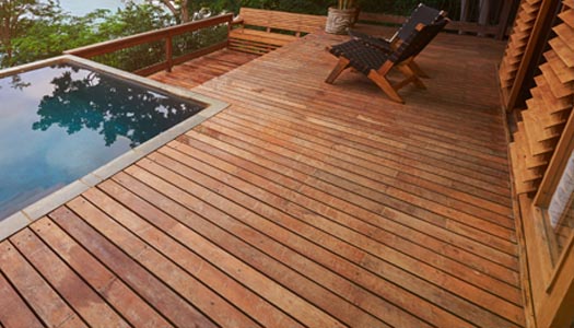 Beautiful Wooden Deck