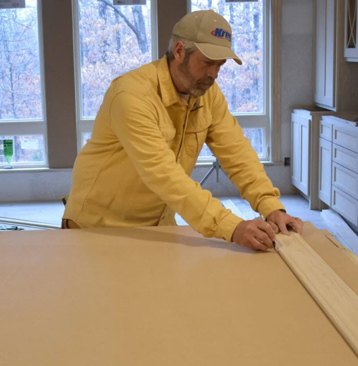 The Simplest Method You’ll Ever See for Marking and Cutting Radius Trim